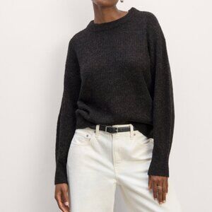 Everlane alpaca crew sweater xs NWT